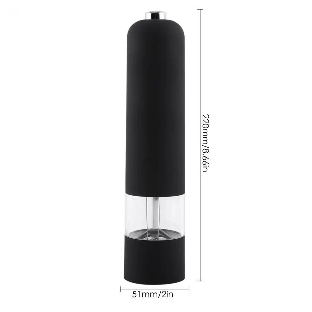 

Electric Abs Pepper Mill Salt Mill Pepper Grinder Multi-Purpose Black Pepper Grinder Can Be Loaded With Solid Seasoning