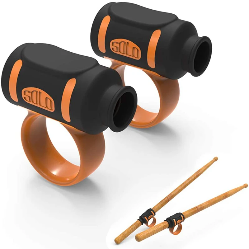 

Solo Drumsticks Accessories, Easy Stick Twirl, Grip or Control Clips, Good for Beginner Drummer ( 7)