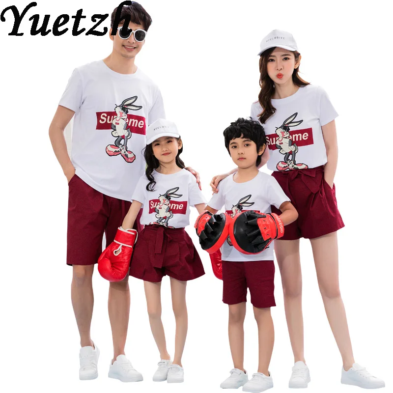 Одежда для всей семьи спортивная одежда мужчин мальчиков и девочек спортивный