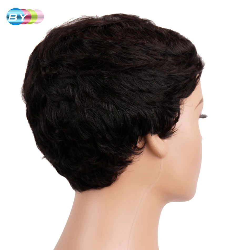 Парик для вырезания фальшивых волос естественный волнистый бразильский