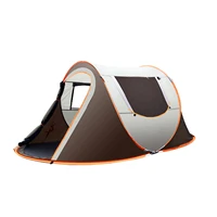 outdoor full automatic pop up tent instant unfold rain proof tent family ultralight portable dampproof camping tents for tourism