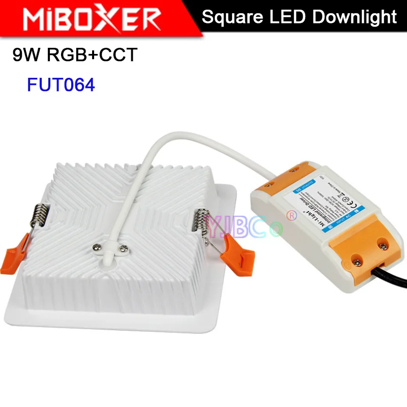 Светодиодный потолочный светильник Miboxer 9 Вт RGB + CCT FUT064 100-240 В переменного тока