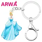 Акриловые Синие милые феи ARWA, брелок с мультяшным рисунком в стиле аниме, ювелирные изделия для женщин и девочек, детские модные аксессуары для сумок
