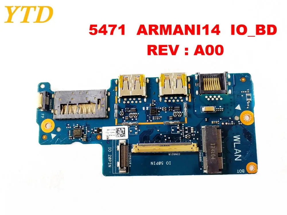 Оригинал для DELL 5471 USB плата ARMANI14 IO_BD REV A00 протестирована хорошая бесплатная