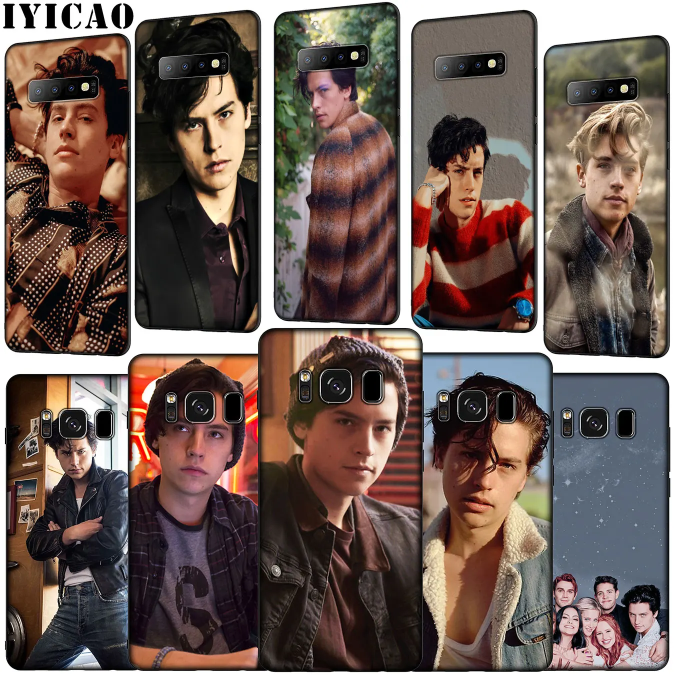IYICAO Cole Sprouse ривердейл Мягкий силиконовый чехол для телефона Samsung Galaxy S20 Ultra S10 Lite S9 S8