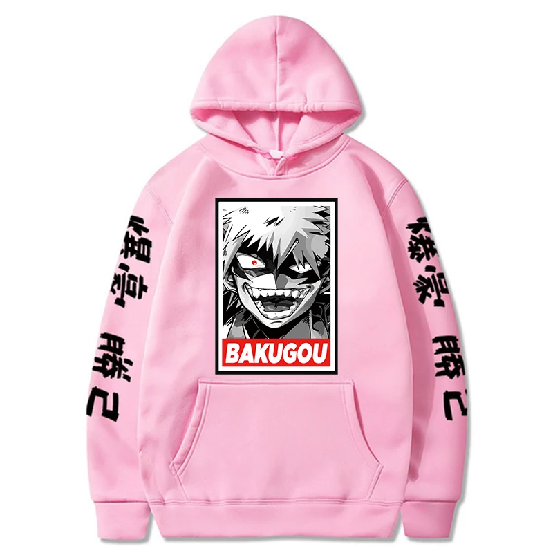 

Japan Anime Hoodie My Hero Academia Hoodies Men/Women's Casual Fashion Sweatshirts Loose Hoodie Hip Hop Streetwear pullovers