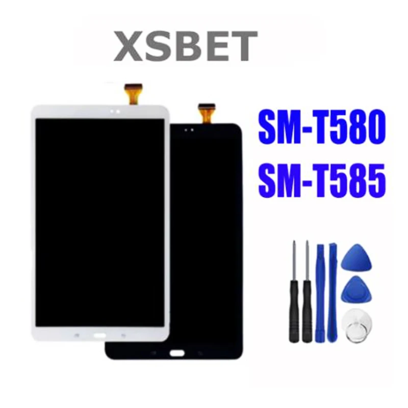 

New 1pcs TouchScreen For Samsung Galaxy Tab A 10.1 SM-T585 T580 Touch Screen sensor LCD Display Front Glass Replacement parts .