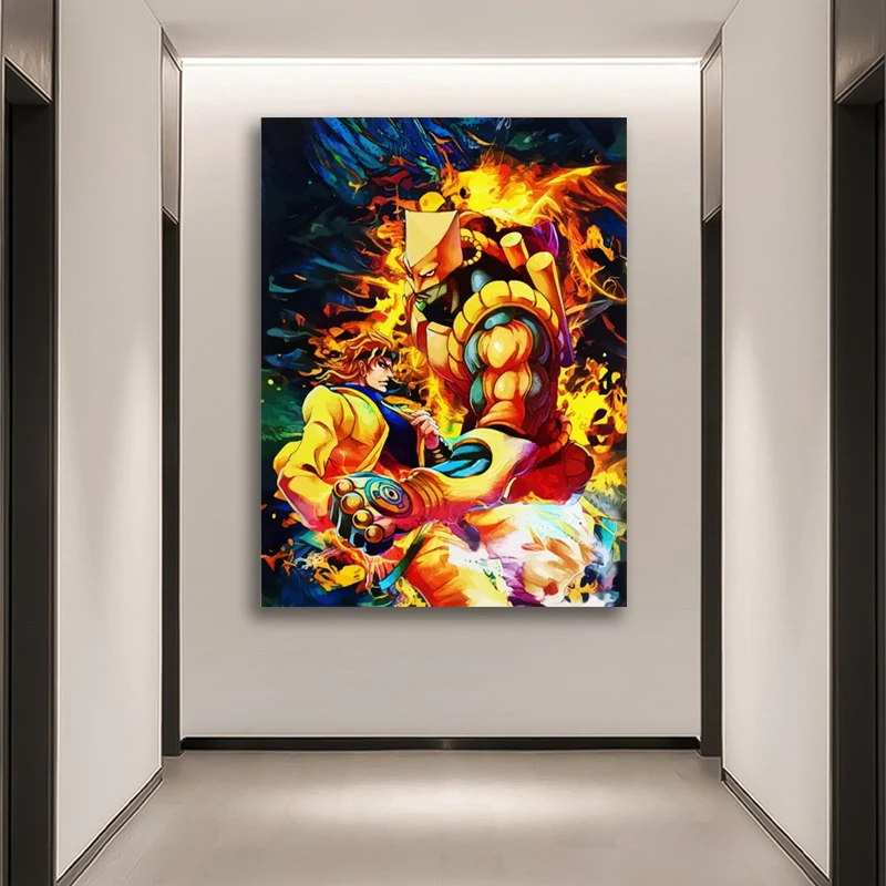 

Modular HD Prints Dio Mio Posters Wall Artwork Japanese Animation Canvas Paintings Boys Room Home Decoration Pictures Framework