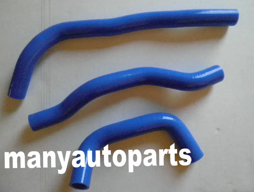 Для Mazda 6 Mazdaspeed 2 0/2.3l 2003-2008 комплект силиконовых шлангов радиатора BLK усиленный 2003
