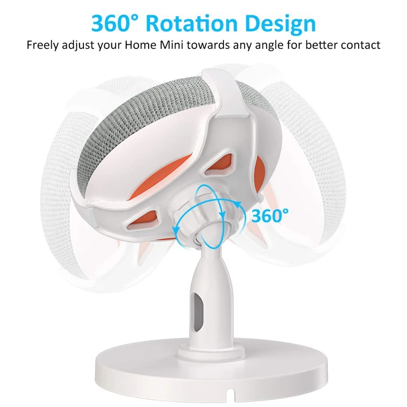 Настольный держатель для Google Home мини голосовые ассистенты 360 градусов