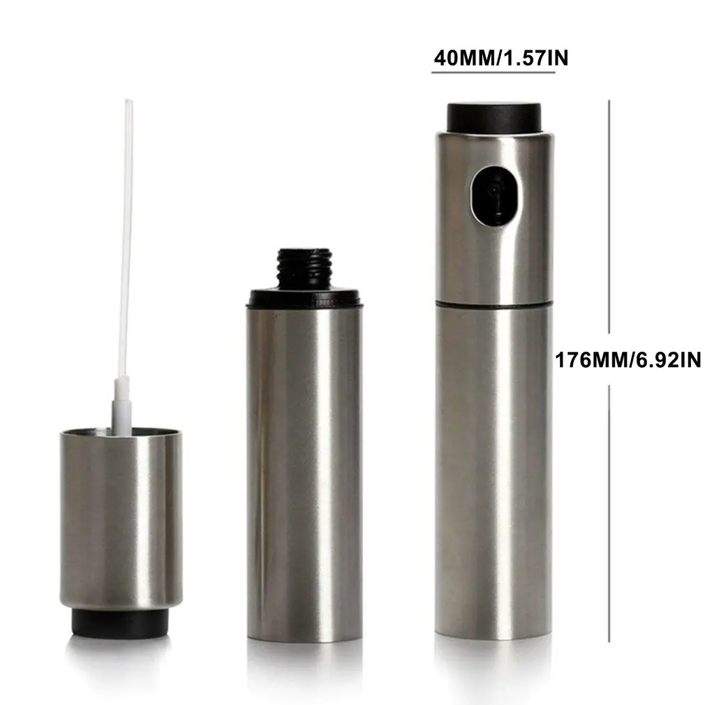 

Stainless Steel Barbecue Kitchen Cooking Tools Oil Bottle Cooking Olive Glass Vinegar Bottle Gravy Barbecue Seasoning