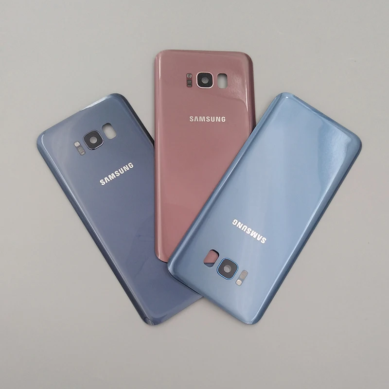 Для Samsung Galaxy S8 G950 SM-G950F G950FD Plus + G955 SM-G955F G955FD задняя крышка батарейного отсека панель