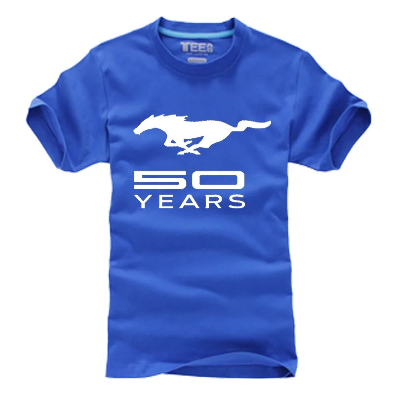 

Новинка 2021, летняя футболка с логотипом Mustang Linux, хлопковая Повседневная футболка с коротким рукавом