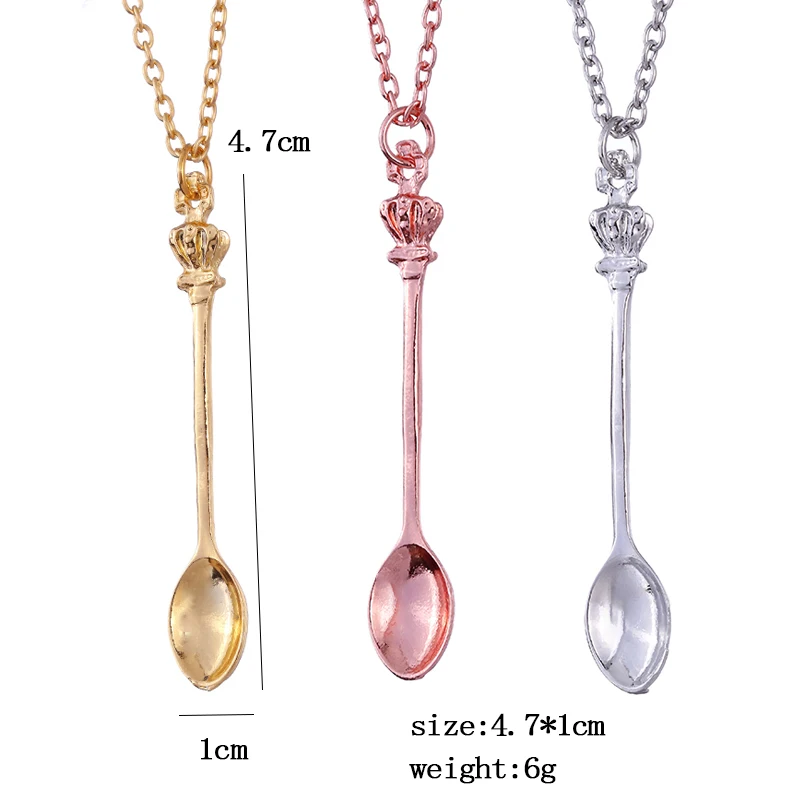 Женское ожерелье с подвеской Чайная ложка | Украшения и аксессуары