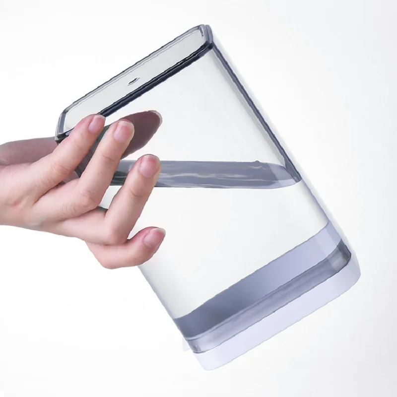 WBBOOMING пластиковый герметичный бак 3 разных емкости кухонный ящик для хранения