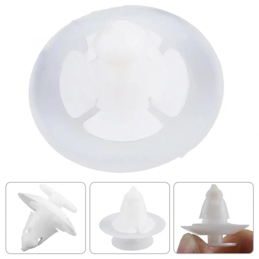 Бампер крепеж бампер монтажный зажим Пряжка для Ford KA RB 1996-2009 1038008 крепежный белый