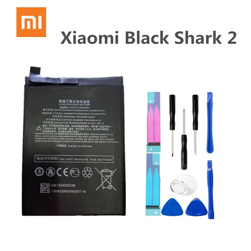 100% Оригинальный Xiaomi BS03FA 4000 мАч для Black Shark 2 Сменный Чехол батареи