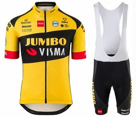 

JUMBO VISMA Cycling Suits Road Bike Wear Clothing Summer Men's Pro Bib Shorts Sets Mtb Bicycle Jersey Clothes Maillot Ciclismo