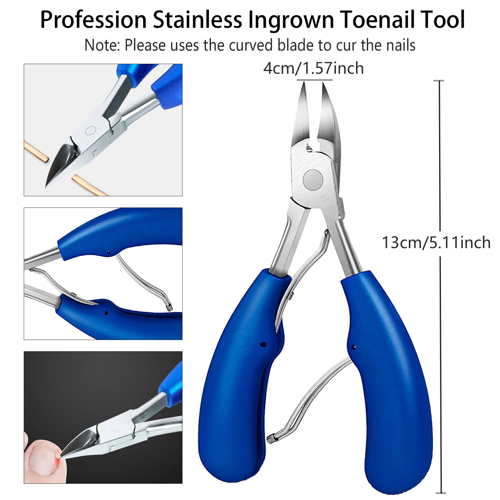 Набор инструментов для удаления вросших ногтей профессиональные инструменты