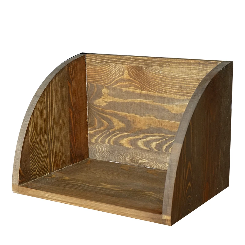 Деревянные стеллажи для хранения SWEETGO подставка свечей коричневого/кофейного