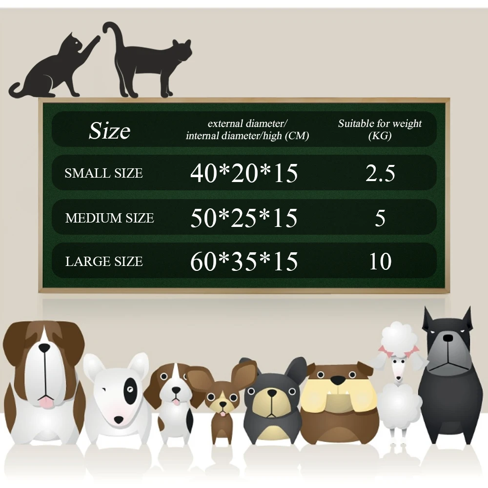 Круглая кровать собаки любимчика пончик дом мягкий удлиненный плюш для