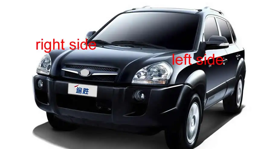 Для hyundai Tucson 2006 2007 2008 2009 2010 2011 2012 фар Крышка лампы фар основа прозрачная крышка абажур объектив