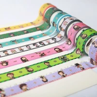 demon slayer washi tape hand account stickers nezuko tanjirou anime stationery sticker student school supplies jujutsu kaisen