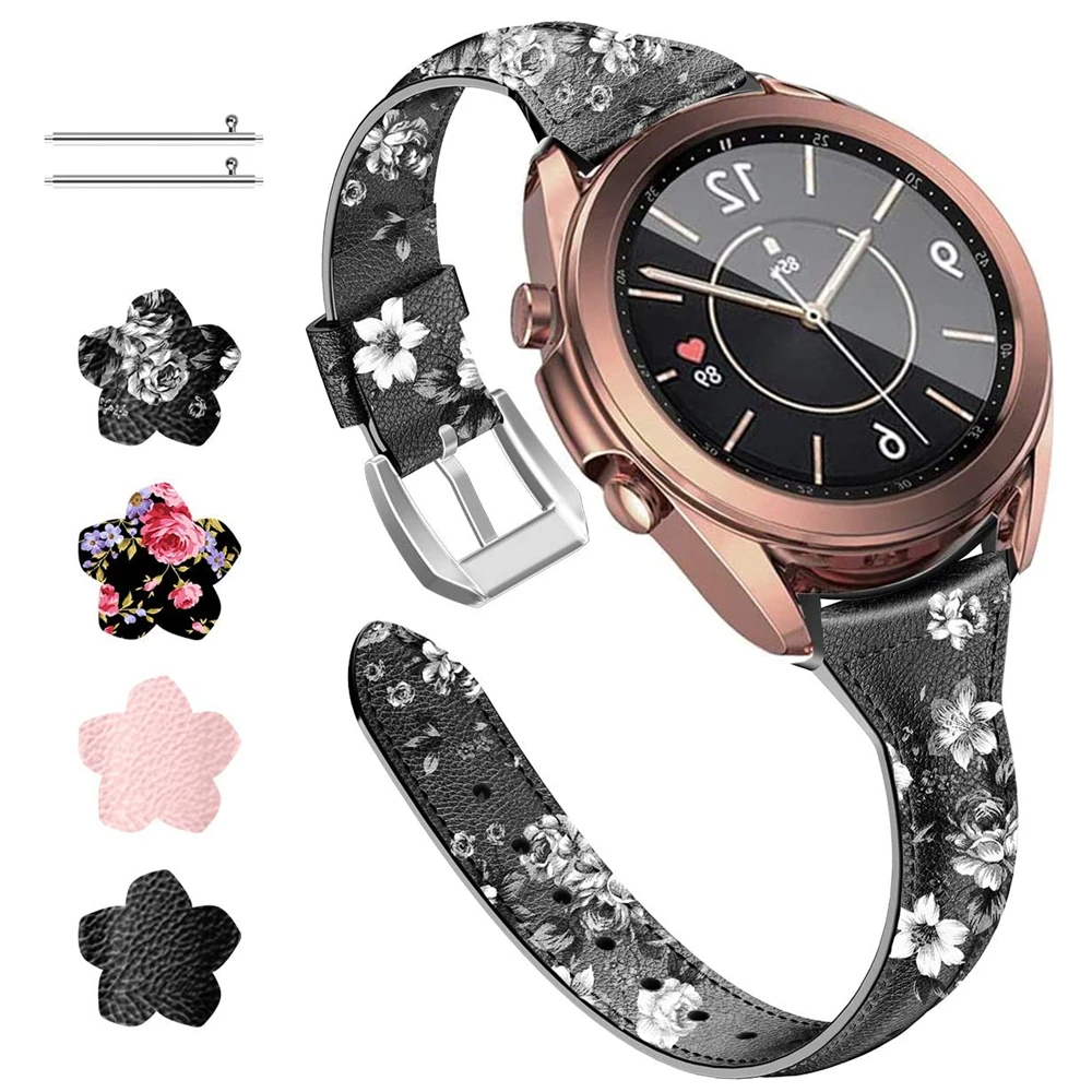 

20 22 мм ремешок для samsung galaxy watch 3 45 мм 41 мм galaxy watch 46 мм active 2 band silm наручные часы для huawei watch gt 2e amazfit bip