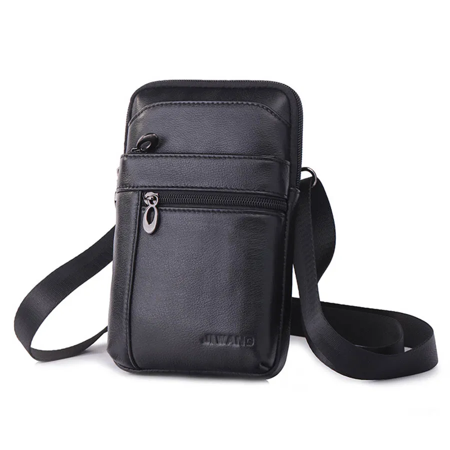 Сумка мессенджер Мужская через плечо из натуральной воловьей кожи саквояж на