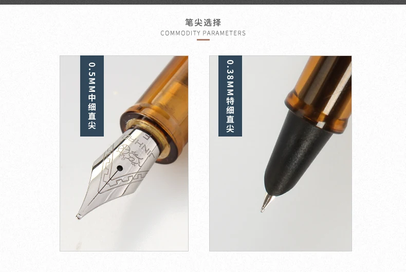 JINHAO 992 прозрачная белая цветная спиральная круглая ручка для офиса студента с