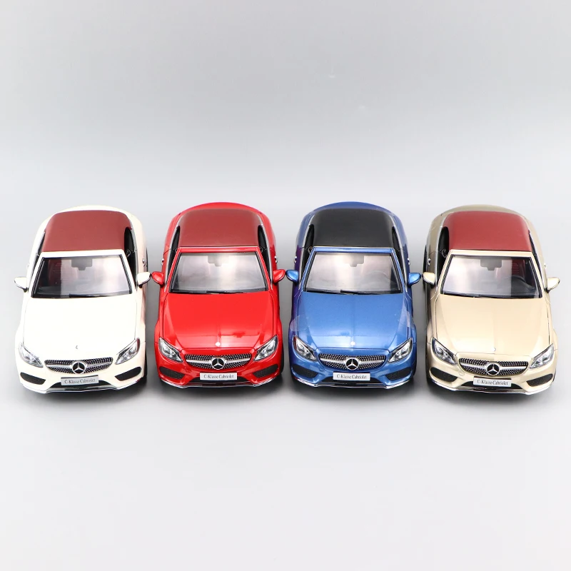 1:18 Масштаб MERCEDES BENZ C KLASSE CABRIOLET несколько цветов редкая коллекция|Роботы и животные