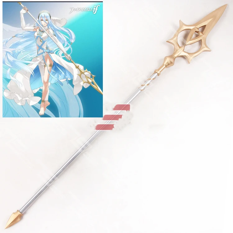 Огонь эмблема If Akua косплей реквизит меч оружие для Хэллоуина Вечерние игры ПВХ