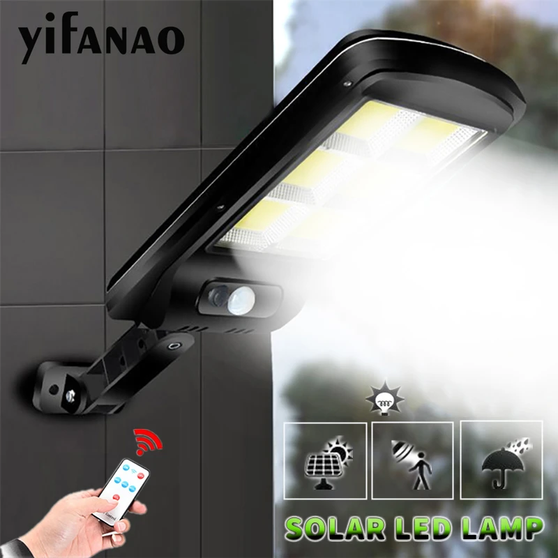 

Powerful led Solar light outdoors PIR Motion Sensor Wall lamp solar lamp Waterproof Solar Power Sunlight for Garden Decoration