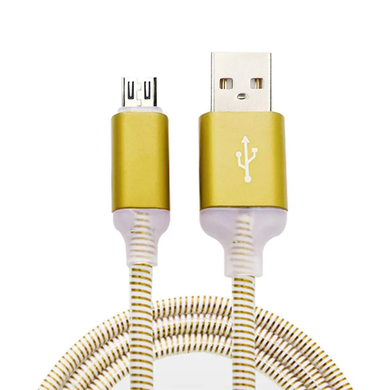 1.5A светодиодный 1 м Micro USB кабель для Xiaomi Redmi Note 5 Pro 4 Реверсивный зарядки и передачи