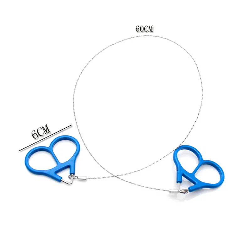 Цепная пила со стальной проволокой портативная ручная цепная для кемпинга и