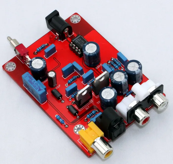 

YJ0085-TDA1543 + CS8412 декодер