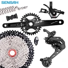 Набор переключателей для велосипеда SENSAH CRX11, 1x11, 11 скоростей, задний переключатель, кривошипный комплект 11 скоростей, 11 s 40T42T46T50T, Кассетная звездочка