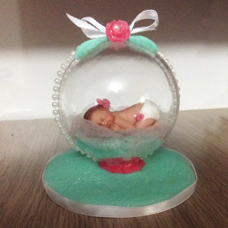 Прозрачный пластиковый полый шар Рождественская елка висячие украшения