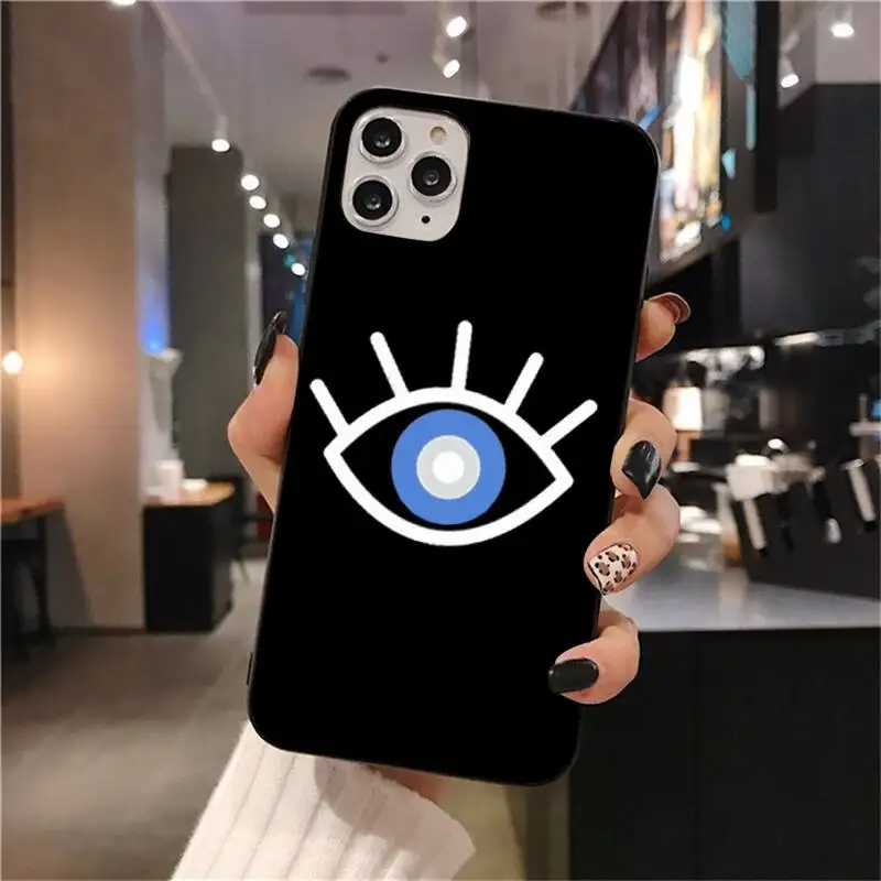 fashion evil eye phone case for iphone 12 pro max 11 pro xs max 8 7 6 6s plus x 5s se 2020 xr case free global shipping