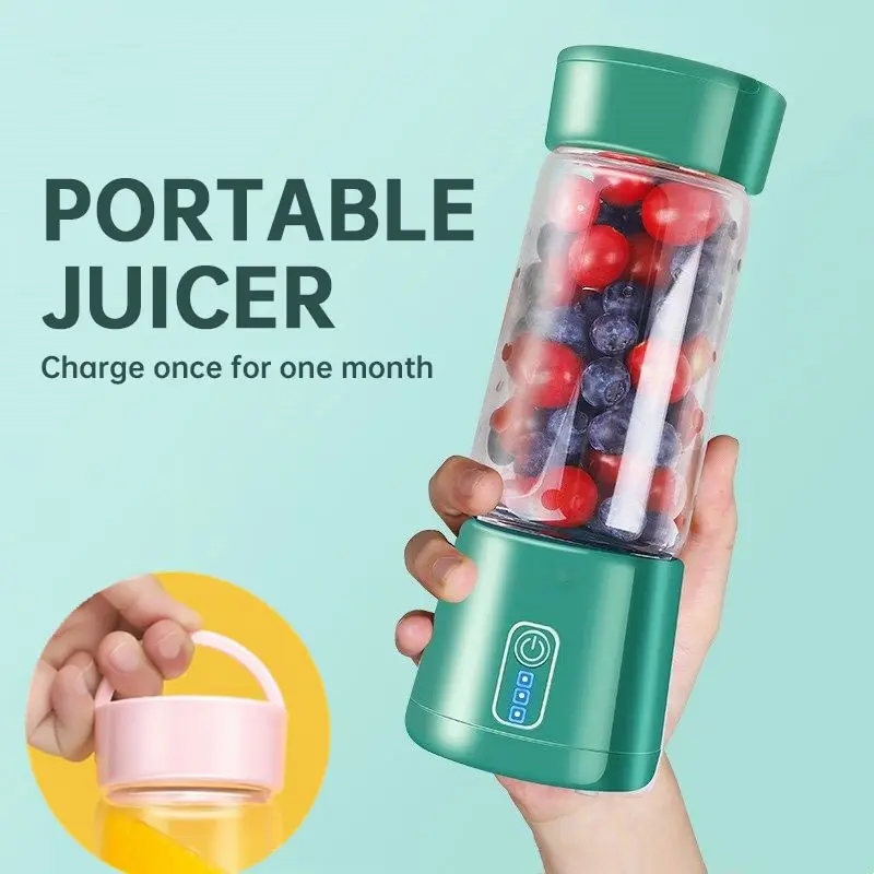 

Portable Electric Juicer 18000rpm Usb Blender 4 blades Outdoor Fruit Mixers Vegetable Food Fruit Milkshake Juice Maker Machine