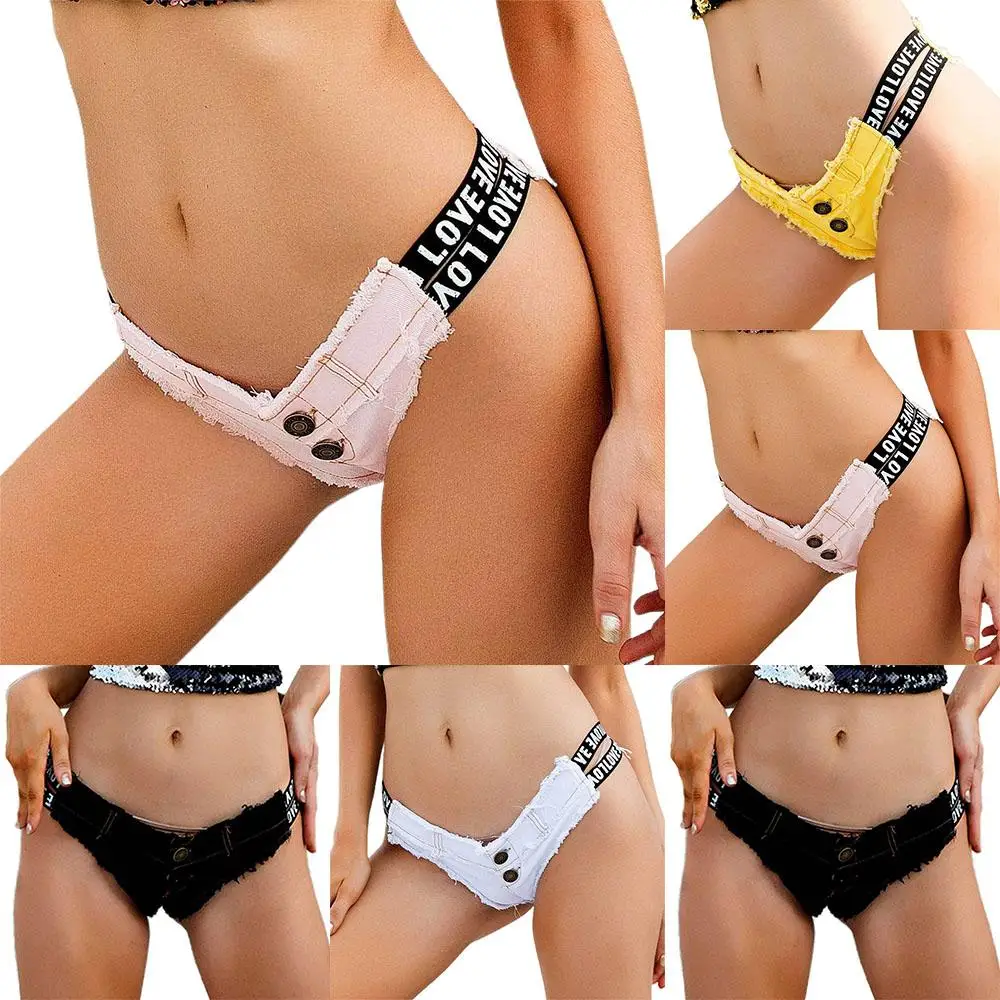 

Женские летние Пикантные мини-шорты с заниженной талией, повседневные облегающие Стрейчевые джинсовые брюки, танцевальные аксессуары