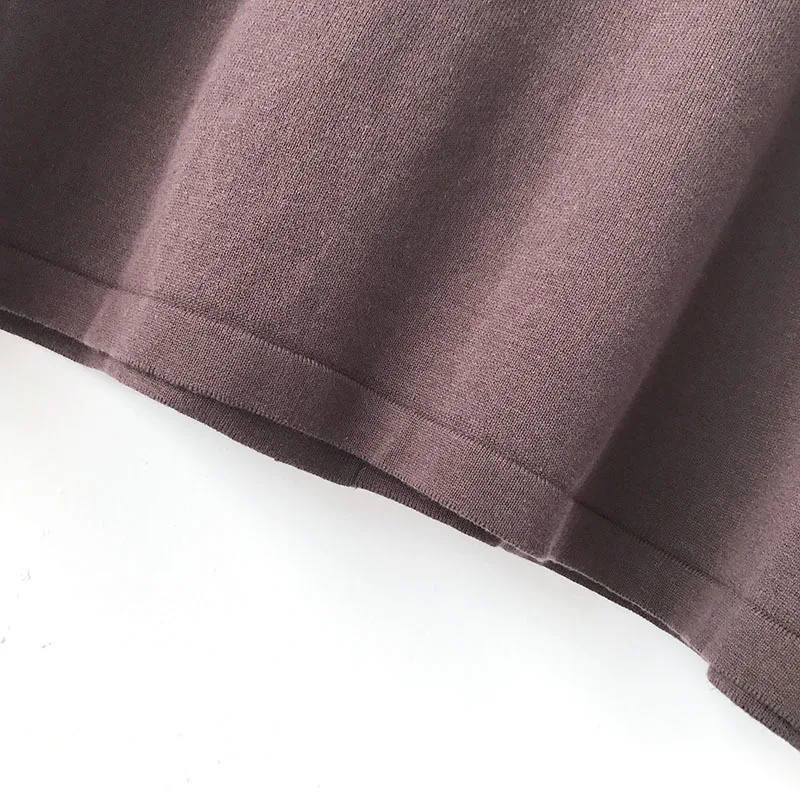 

Women knitting sweater long sleeves turtleneck sweater female Long Casual Solid loose pullover Ladies jumpers sweater pull femme
