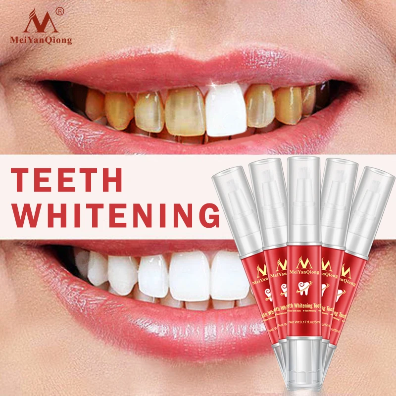 5 шт. отбеливающая эссенция для зубов гигиена полости рта удаляет пятна повышает