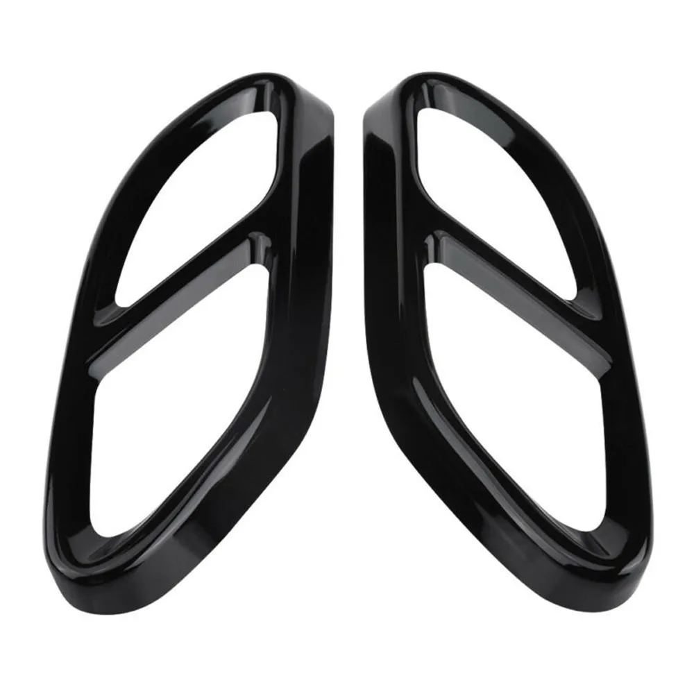 Exhaust Pipe Tip Covers Car Tail For Mercedes GLC C E Class W205 Coupe W246 W212 W213 W176 Mufflers Accessories | Автомобили и