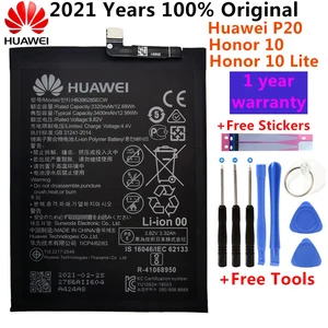 3 82v 3400mah hb396285ecw for huawei p20 5 8 eml l09 eml l09c eml l29 eml al00 eml tl00 batterygift tools stickers free global shipping