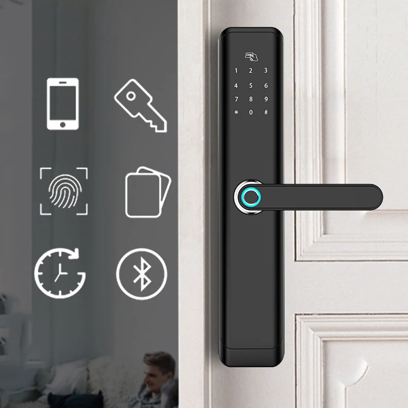 WiFi умный дверной замок водонепроницаемый электронный Интеллектуальный