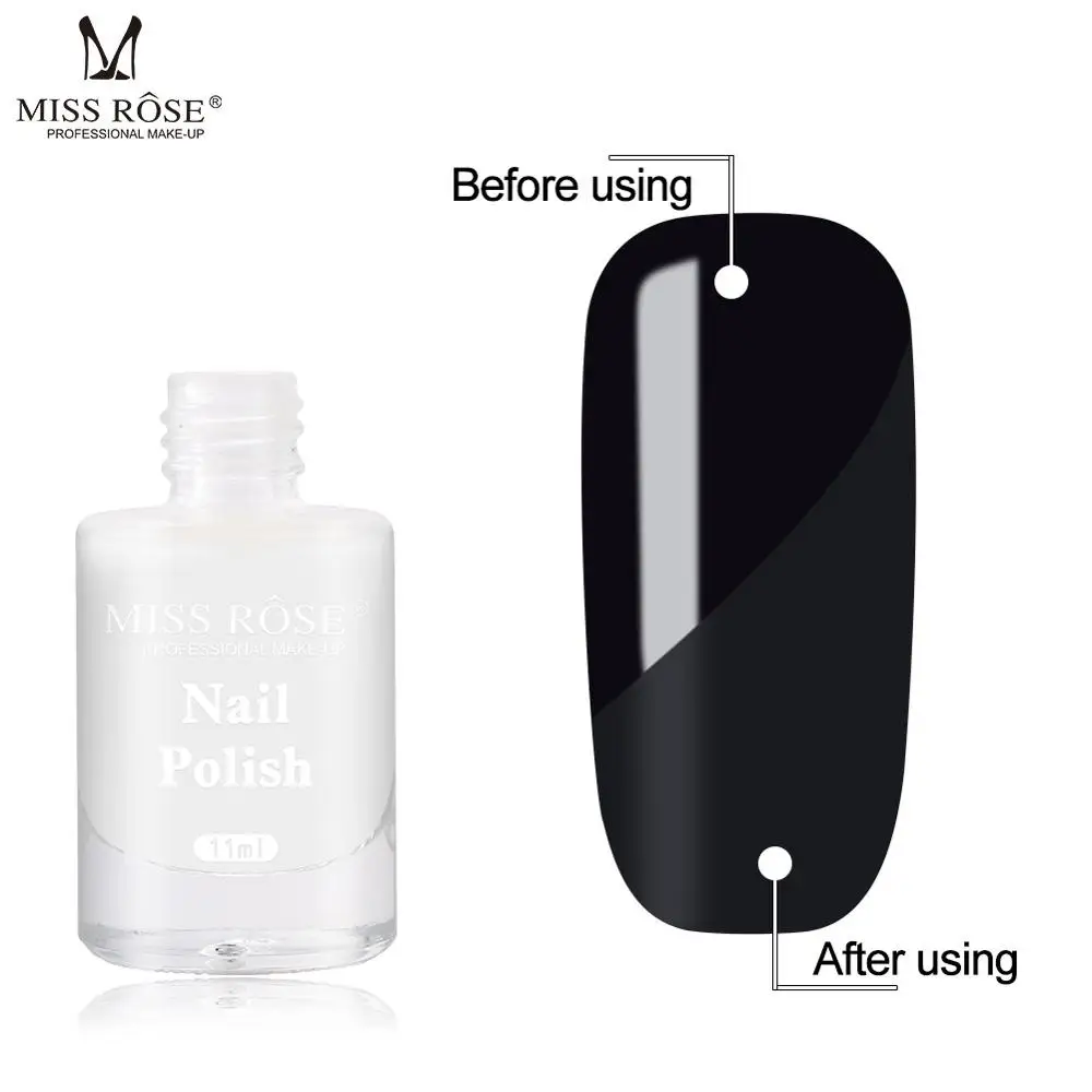 11 мл матовый лак для ногтей здоровое прозрачное верхнее покрытие долговечный