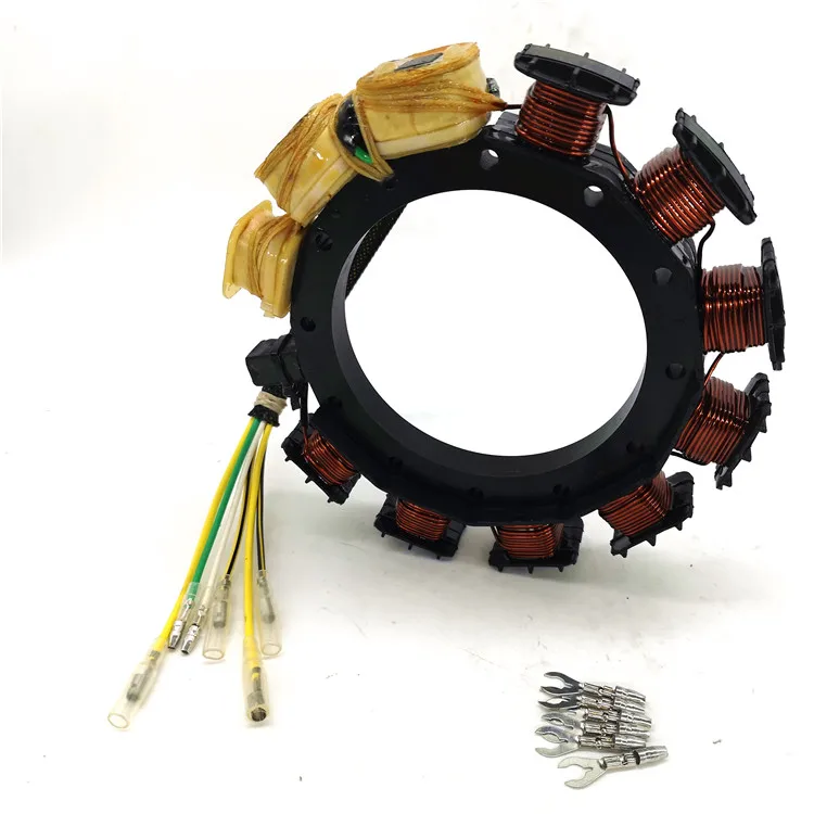 JETUNIT подвесной мотор Статор для ртути 25-30-40HP 16AMP 2/3 цилиндр 398-852386A 4398-852386 T 4398-852386T6 174-2386