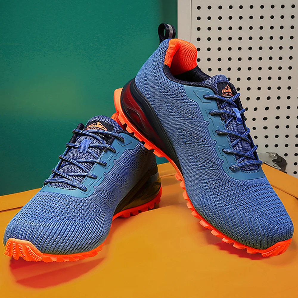 SALUDAS Men's Trail Running Shoes Breathable Winter Outdoor Light Wearproof Non Slip Water Sneakers For Men Sneakers Tennis Shoe