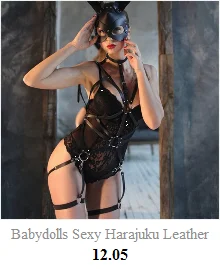 Babydolls Эротическое кожаное нижнее белье пояс с резинками, Фетиш с вырезами клетка для тела бандаж на ноги жгут экзотическая привлекательность боди для взрослых